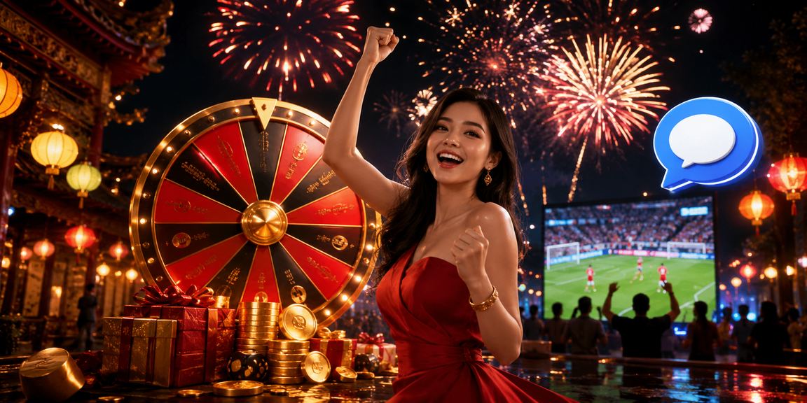 Không gian casino trực tuyến tại Việt Nam với bàn chơi và ánh sáng nổi bật